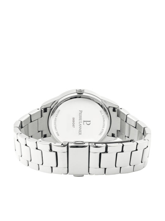 Pierre Lannier Damen Uhr mit Silber Metallarmband