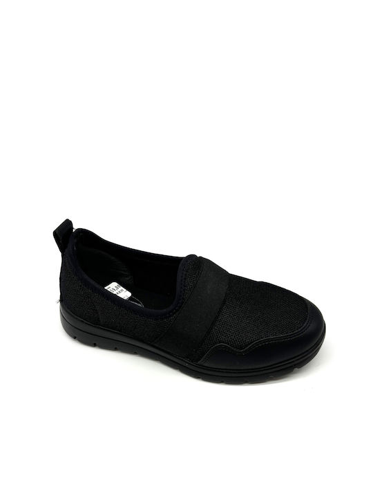 Sunshine Anatomic Women's Canvas Slip-Ons Black