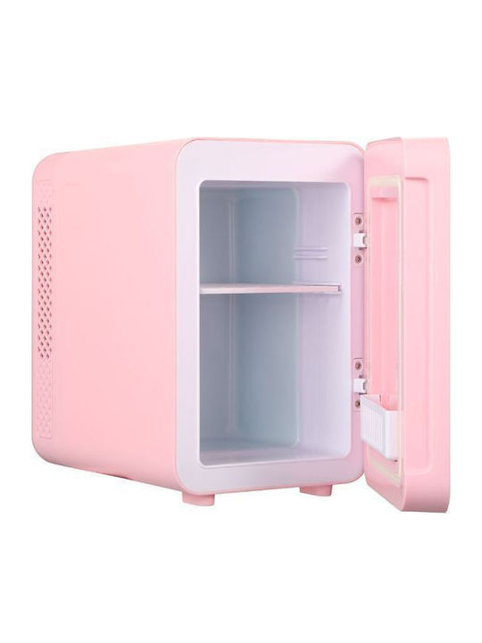 TempMaster Cosmetic Refrigerator 4lt with Mirror & Heating Function Pink 42W