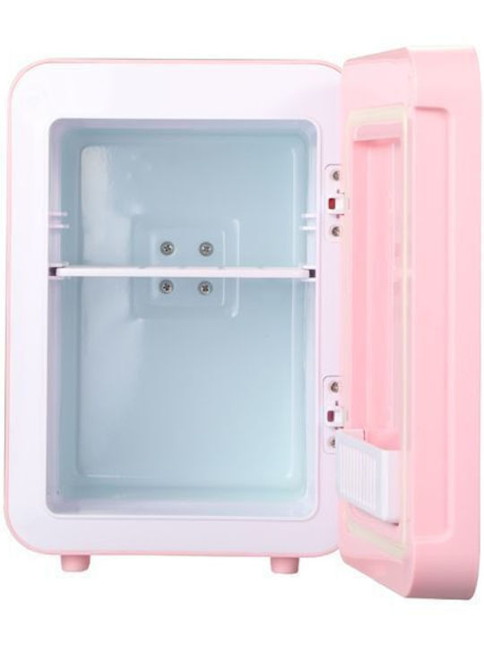 TempMaster Cosmetic Refrigerator 4lt with Mirror & Heating Function Pink 42W