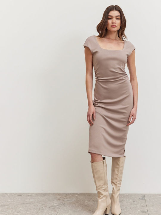 Enzzo Dress All Day Brown