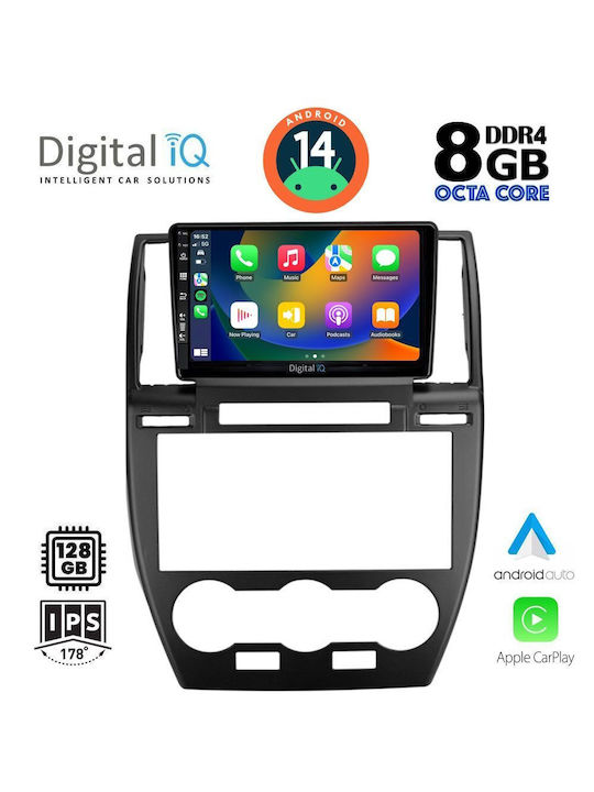 Digital IQ Car Audio System for Land Rover Freelander 2006-2014 (Bluetooth/USB/AUX/WiFi/GPS/Apple-Carplay/Android-Auto) with Touch Screen 9"