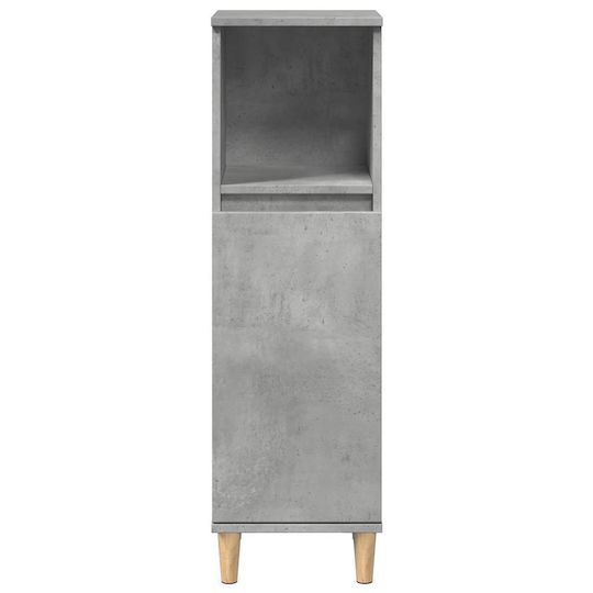 vidaXL Set de Mobilier Blat cu Lavoar L65xW60xH33cm Beton gri