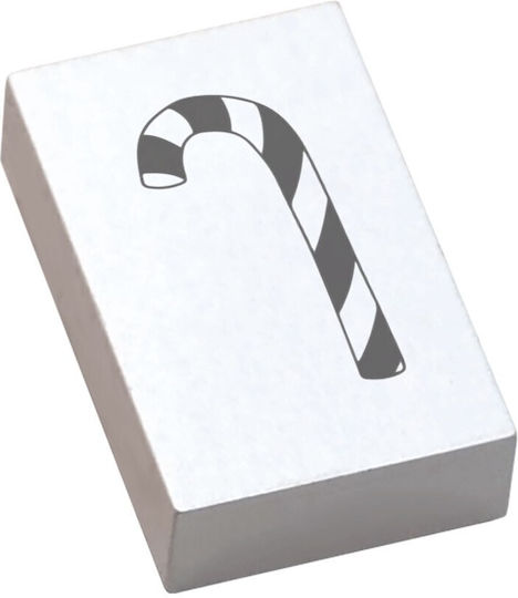 Colop Arts & Crafts May & Berry Stempel Zuckerstange Weiß 35x55mm