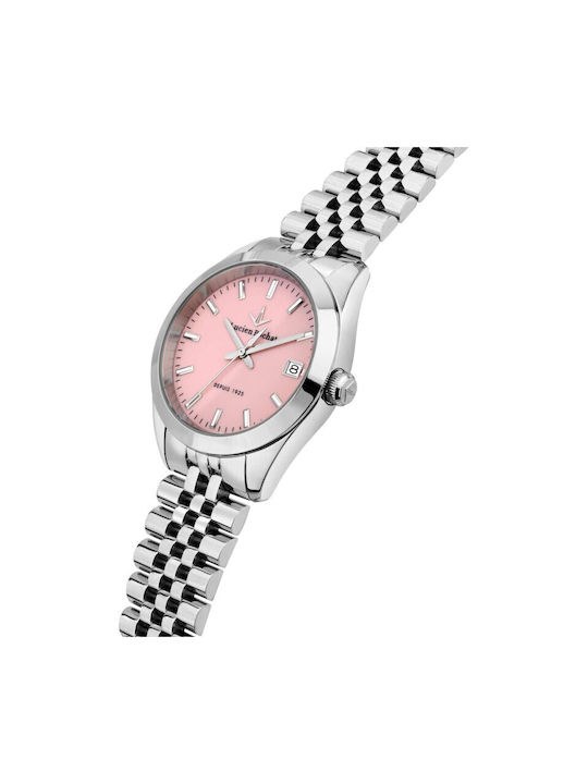 Lucien Rochat Watch with Silver Metal Bracelet