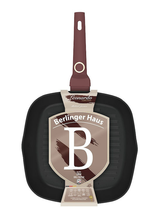 Berlinger Haus Grill made of Aluminum with Non-Stick Coating 28cm