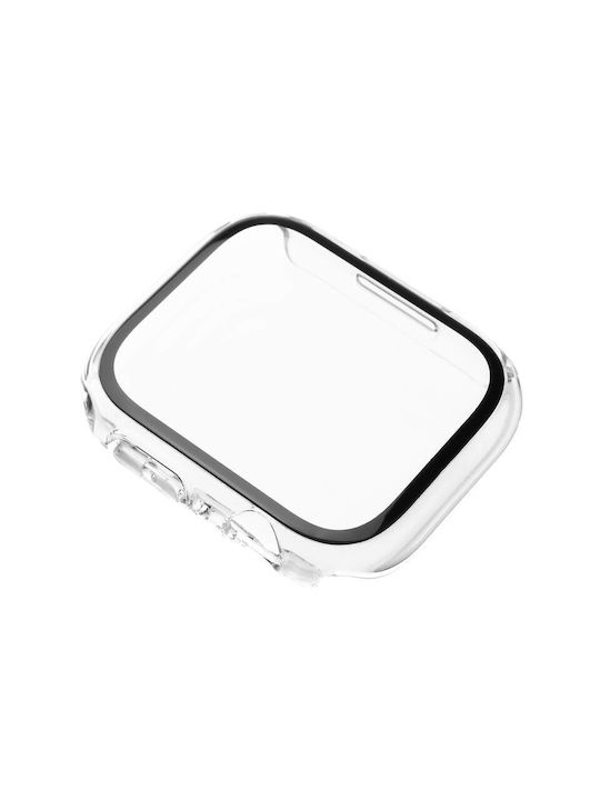 Protecție Fixă pentru Apple Watch 45mm Seria 8 45mm Policabonat Clar Acoperire Completă a Cadrului; Margini Rotunjite; Protecție Ecran 100% Transparentă Protecție Fixă pentru Apple Watch 45mm Seria 8 45mm Policabonat Clar Acoperire Completă a Cadrului; Margini Rotunjite; Protecție Ecran 100% Transparentă