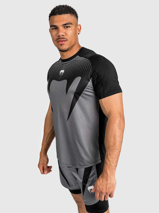 Venum Short Sleeve Shirt VENUM-05214-001 for MMA / Jiu-Jitsu Black
