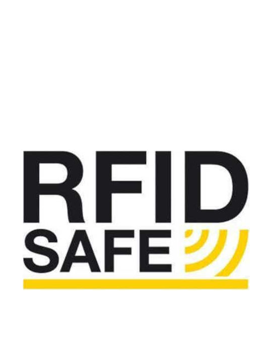 Leder Herren Geldbörse Klassisch mit RFID Blau