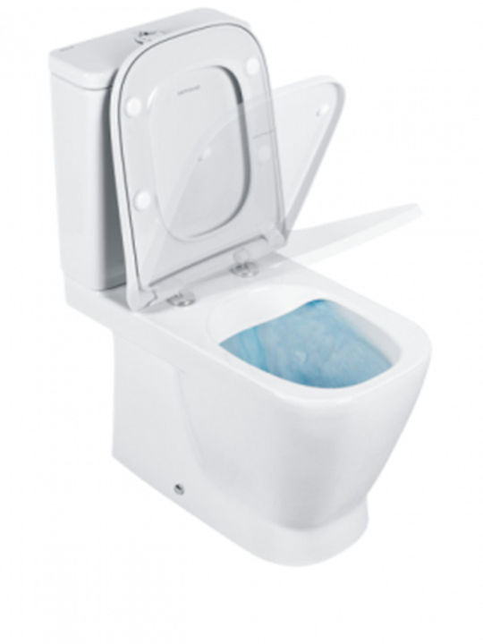 Sanindusa Floor-Standing Toilet with Flush