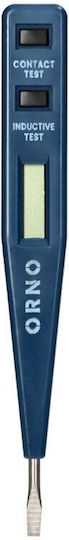 Orno Ae-13289 Universal Electric Tester Display 5 In 1 Presence Test Measurement Induction Continuity Dc Polarization Blue