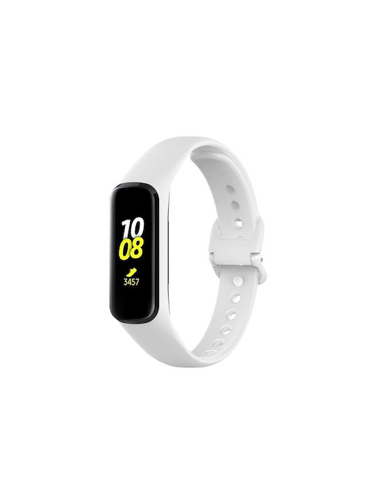 Samsung Galaxy Fit 2 Silikon Armband Weiß