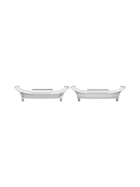 Conector curea ceas metalic din oțel inoxidabil negru pentru Samsung Galaxy Watch Ultra 47mm, 1 pereche, 22mm