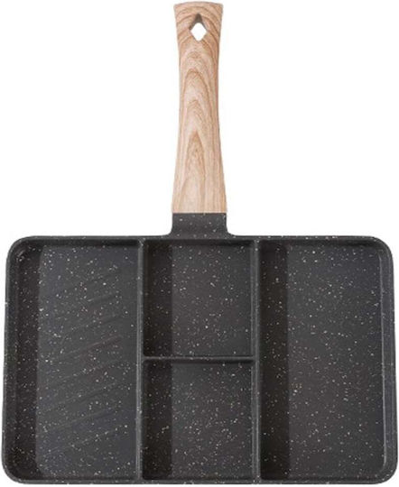 18cm Grill Aluminium mit Antihaftbeschichtung