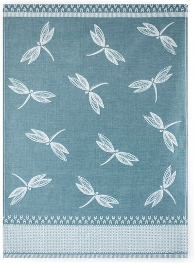 Zwoltex Prosop din 100% Bumbac în Culoare Albastru 50x70cm 1buc