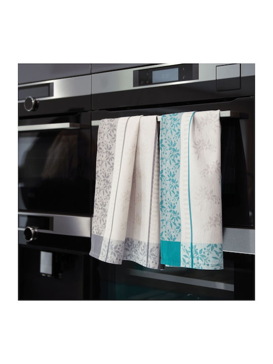 Zwoltex Towel from 100% Cotton in Gray Color 50x70cm