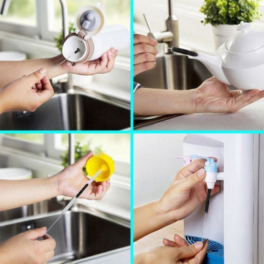 Set 10 Cleaning Brushes Zola Narrow Containers Small Corners Different Sizes From 2 Mm