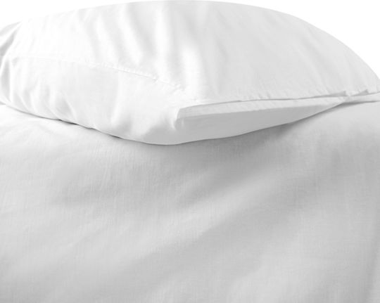 Smooth White Hotel Pillowcase/70x80