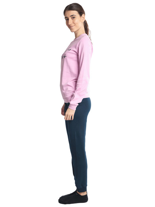 Dreams by Joyce Wintersches Damen Schlafanzug-Set Baumwollene Flieder Dreams by Joyce