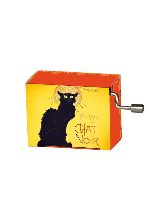 Fridolin Μουσικό Κουτί Chat Noir, French Can Can Melody