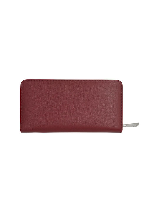 7.Dots Leather Women's Wallet Red