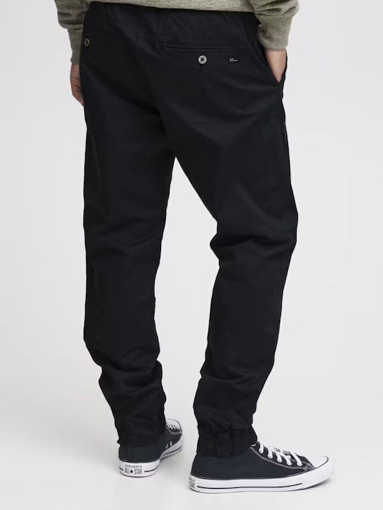 Trousers Elastic in Baggy Line Dark Blue