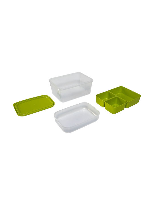 Emsa Cutie pentru Mâncare Plastic Verde 2300ml 1buc