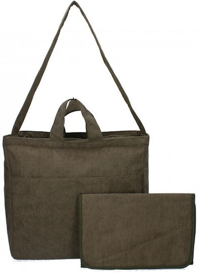 Kidzroom Shoulder/Hand Diaper Bag 50-4687 Green 64x32cm.