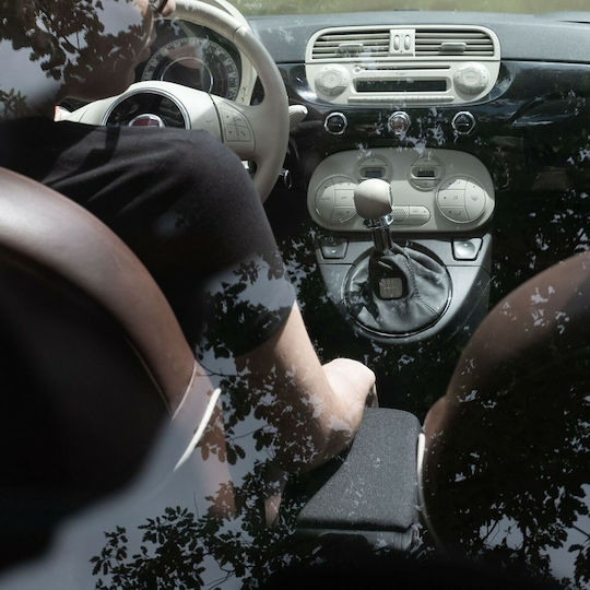 Rati Armster Конзола за подлакътник на кола Съвместим с Dacia Дъстър Черен цвят