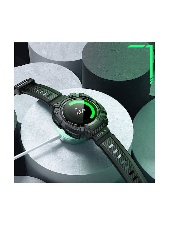 Supcase Plastic Case in Black color for Samsung Galaxy Watch Ultra (47 mm)