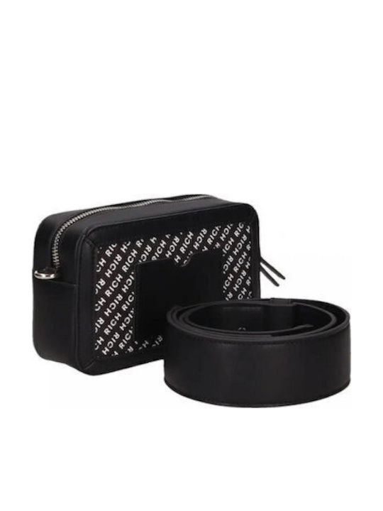 Stoff Damen Handtasche Crossbody Schwarze