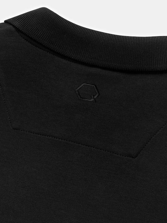 Polo Kurzarmbluse Jet Black