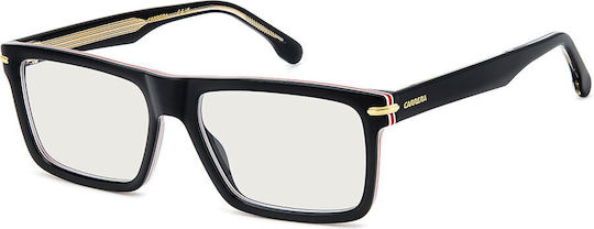 Carrera Plastic Eyeglass Frame Black 344 2M2