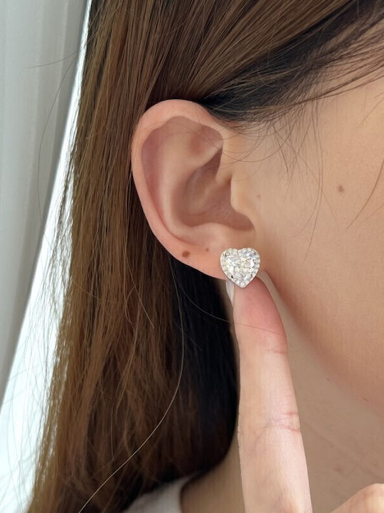 Jooliete Ohrringe aus Silber mit Steinen