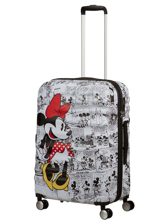 Alouette Kids Medium Hard Suitcase Travel Disney Minnie Mouse With 4 Wheels Height 67cm