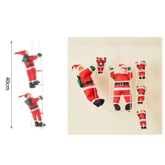 Dekorativer Weihnachtsmann Rot