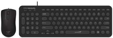 Alcatroz U2000 Tastatur & Maus Set Englisch US