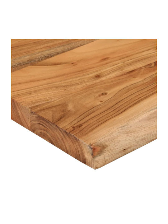 vidaXL Rectangular Table Surface made of Solid Wood Acacia 90x40x2.5cm 370251 1pcs