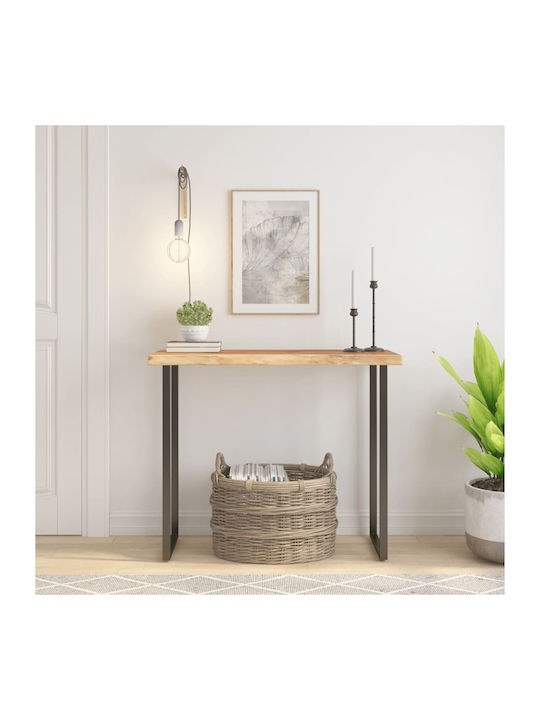 vidaXL Rectangular Table Surface made of Solid Wood Acacia 90x40x2.5cm 370251 1pcs