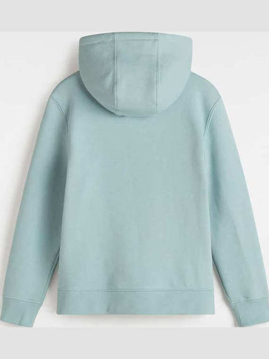 Fleece Παιδικό Φούτερ με Κουκούλα και Τσέπες Grey Mist