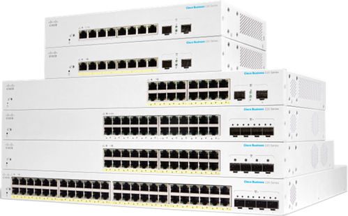 Cisco CBS220-48P-4G Managed L2 PoE+ Switch with 48 Gigabit (1Gbps) Ethernet Ports and 4 SFP Ports