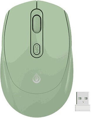 Moveteck NG6047 Безжичен Мишка Зелен