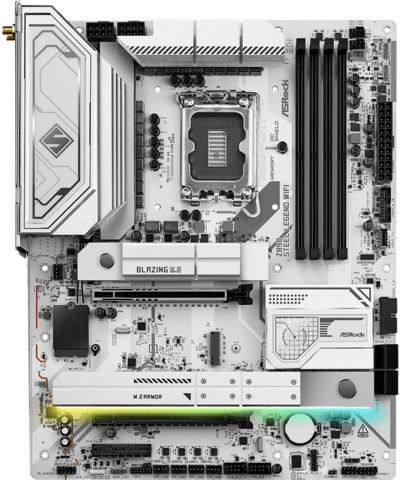 ASRock Z890 Steel Legend WiFi Motherboard ATX with Intel 1851 Socket