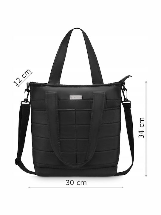Γυναικεία Shopper Τσάντα Μαύρη