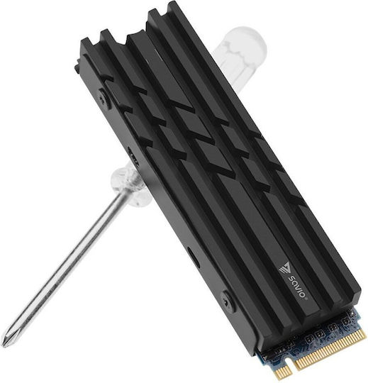 Savio AK-60 Ψύξη Μ.2 SSD 2280 Μαύρο