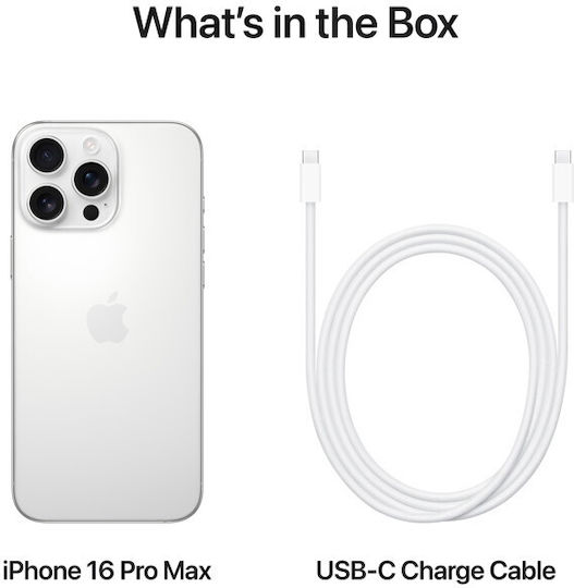 Apple iPhone 16 Pro Max (8/1TB) Titan Alb | Skroutz Romania