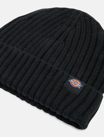 U Lockwood Beanie Unisex Beanie Knitted in Black color