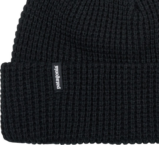 Beanie Γυναικείος Σκούφος Πλεκτός σε Μαύρο χρώμα
