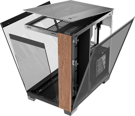 Antec C8 Gaming Full Tower Κουτί Υπολογιστή με Πλαϊνό Παράθυρο Wood