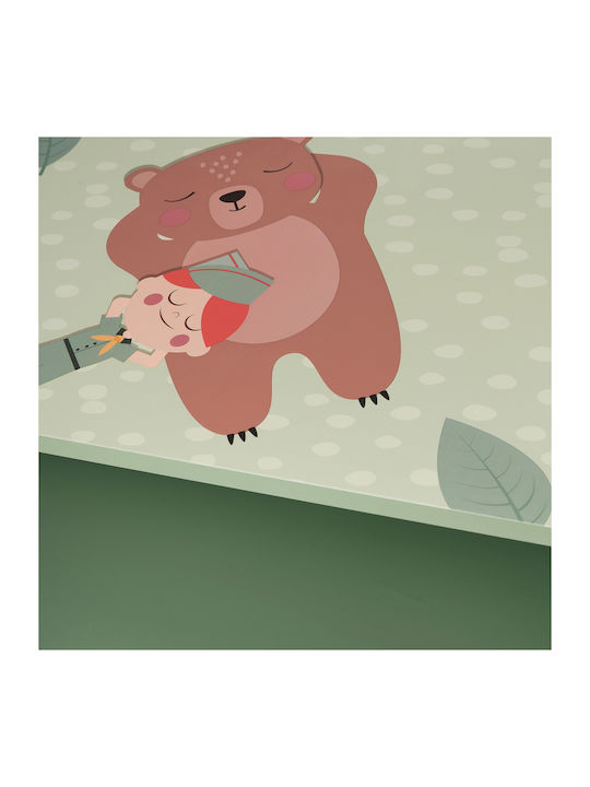 Детска гардеробна шкафче Bear Forest с 2 чекмеджета 60x30x75бр